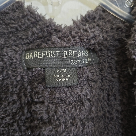 Barefoot Dreams CozyChic Shrug in Carbon Gray S/M Super Soft - Picture 9 of 9